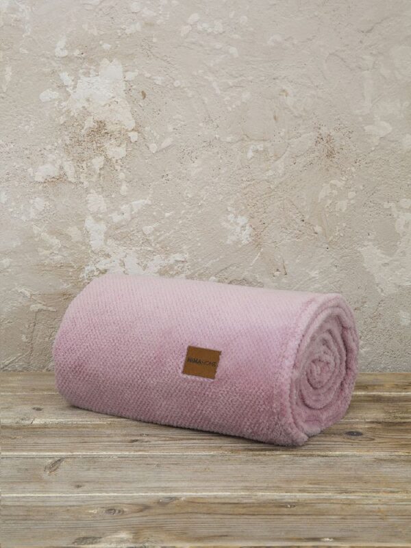 Κουβέρτα Καναπέ Jacquard 130×170 – Mellow Pink