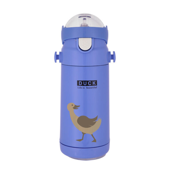 ESTIA Θερμος Παιδικο JUNGLE Ανοξειδωτο 350ml DUCK BLUE