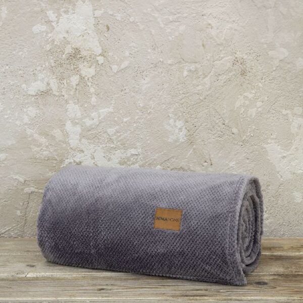 Κουβέρτα Μονή Jacquard 150×220 – Mellow Gray