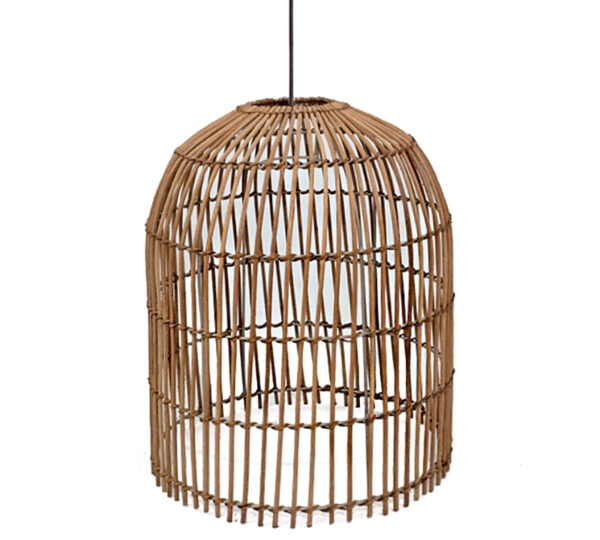 Φωτιστικό Οροφής Από Rattan,δ.30x36cm