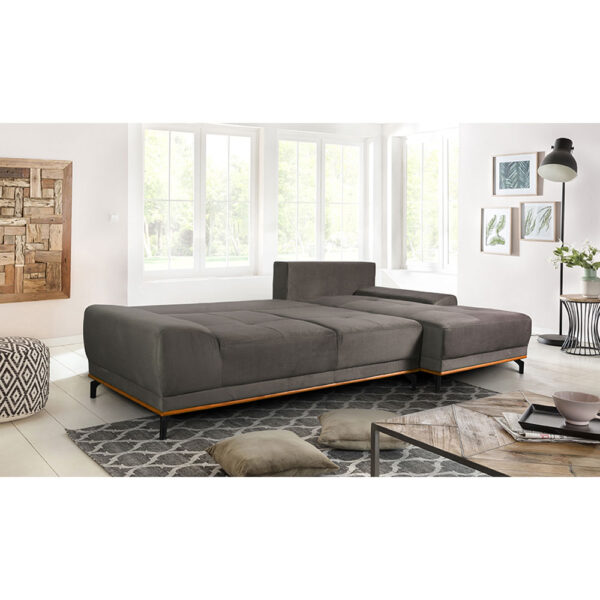 NATURA Καναπες Κρεβατι Γωνια Δεξια TAUPE 283x164xH90cm