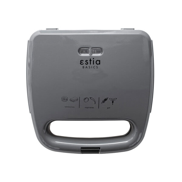 ESTIA Τοστιερα AROMA GREY 2 Θεσεων 750w Γκρι