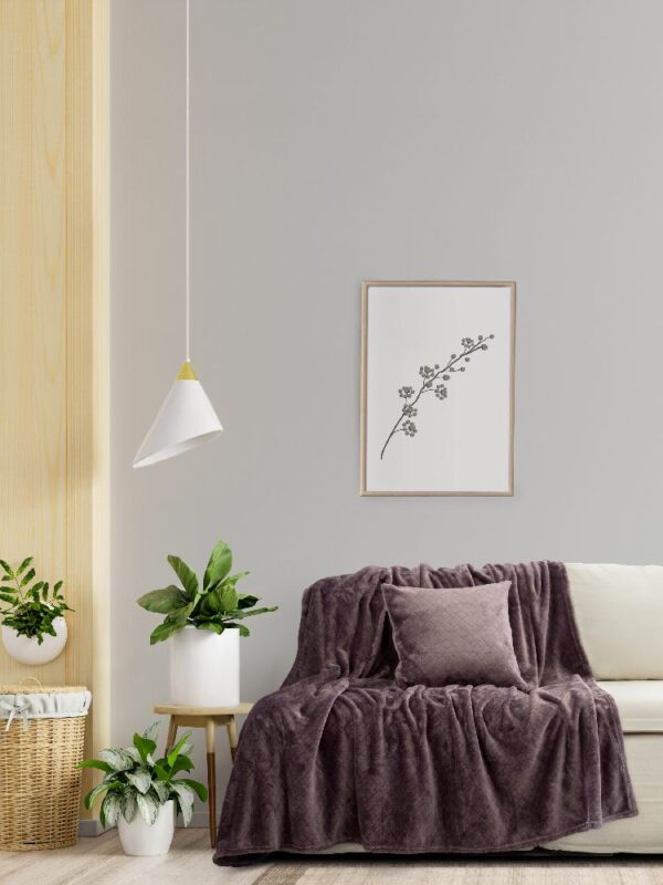 Ριχτάρι Jacquard 180×300 – Cosy Gray