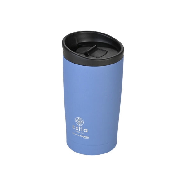 ESTIA Θερμος TRAVEL MUG SAVE THE AEGEAN 350ml DENIM BLUE