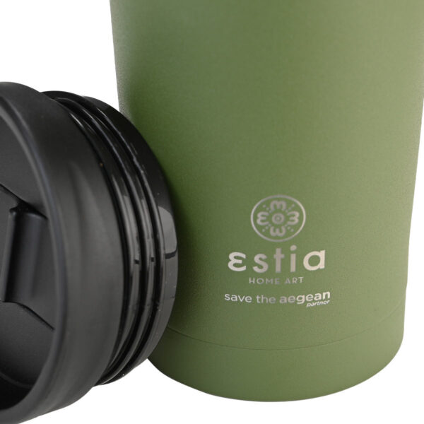 ESTIA Θερμος TRAVEL MUG SAVE THE AEGEAN 350ml FOREST SPIRIT