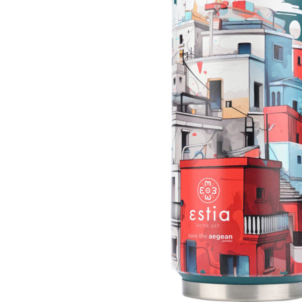 ESTIA Θερμος TRAVEL CUP SAVE THE AEGEAN 500ml URBAN MYTHOS