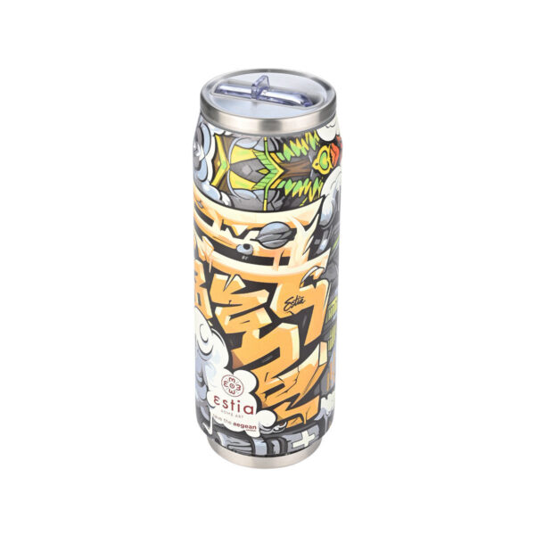 ESTIA Θερμος TRAVEL CUP SAVE THE AEGEAN 500ml GRAFFITI RHYTHM