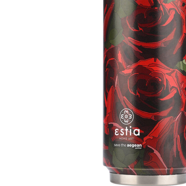 ESTIA Θερμος TRAVEL CUP SAVE THE AEGEAN 500ml TWILIGHT ROSE