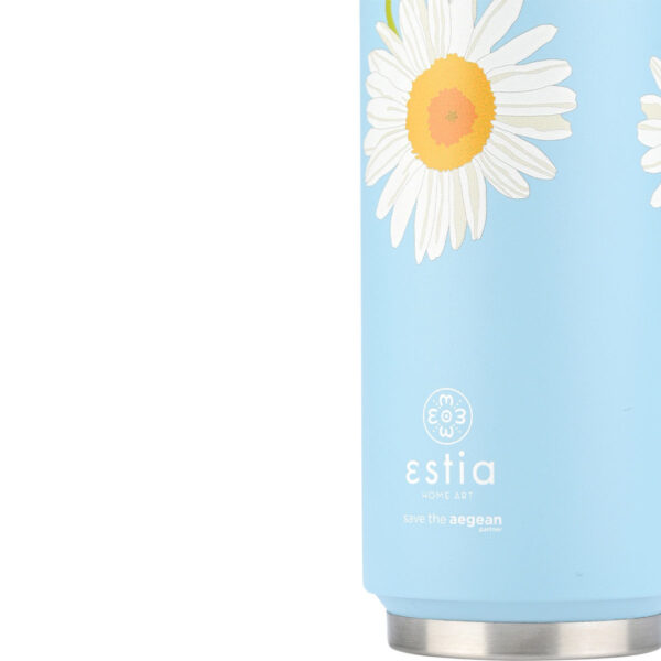 ESTIA Θερμος TRAVEL CUP SAVE THE AEGEAN 500ml DREAMY SKY