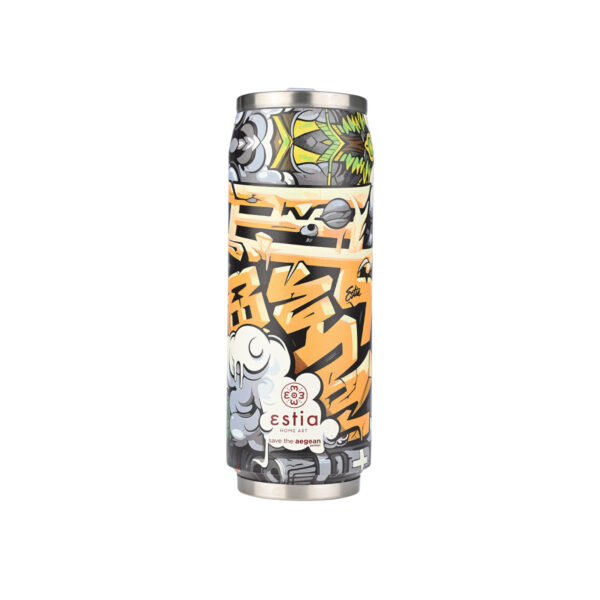 ESTIA Θερμος TRAVEL CUP SAVE THE AEGEAN 500ml GRAFFITI RHYTHM