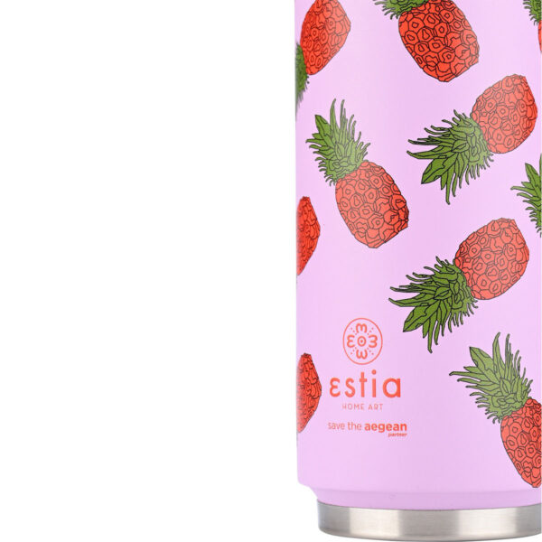 ESTIA Θερμος TRAVEL CUP SAVE THE AEGEAN 500ml TROPIC TANGO