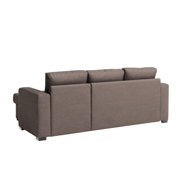 ALDO CRISTIANO Καναπες Κρεβατι Γωνια Αναστρεψιμη TAUPE R461 220x150xH88cm