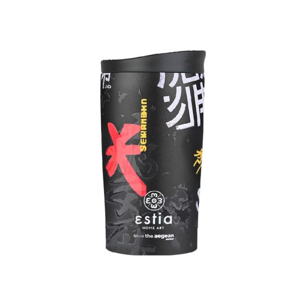 ESTIA Θερμος TRAVEL MUG SAVE THE AEGEAN 350ml TOKYO UNDERGROUND