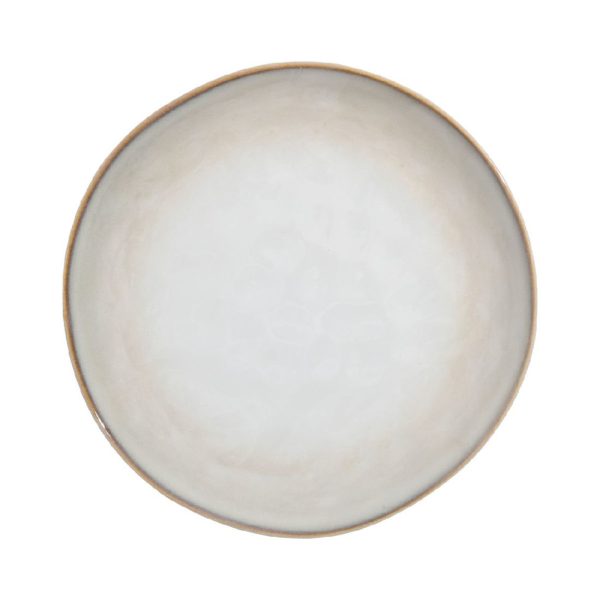 ESTIA Πιατο Ρηχο VIGNETTE STONEWARE 27cm IVORY