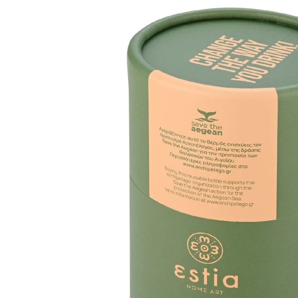 ESTIA Θερμος TRAVEL CUP SAVE THE AEGEAN 300ml FOREST SPIRIT