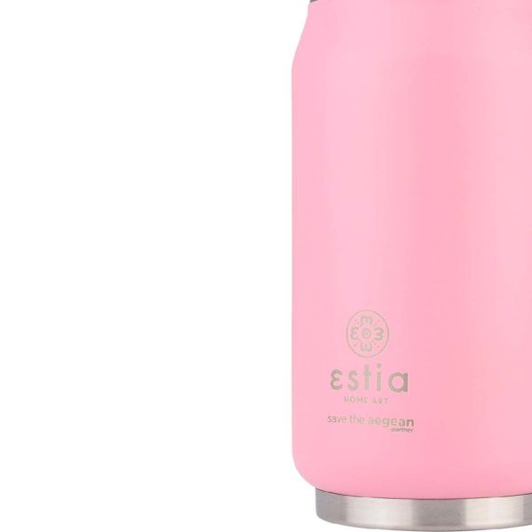 ESTIA Θερμος TRAVEL CUP SAVE THE AEGEAN 300ml BLOSSOM ROSE