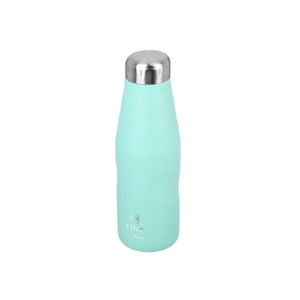 ESTIA Θερμος TRAVEL FLASK SAVE THE AEGEAN 500ml PASTEL GREEN