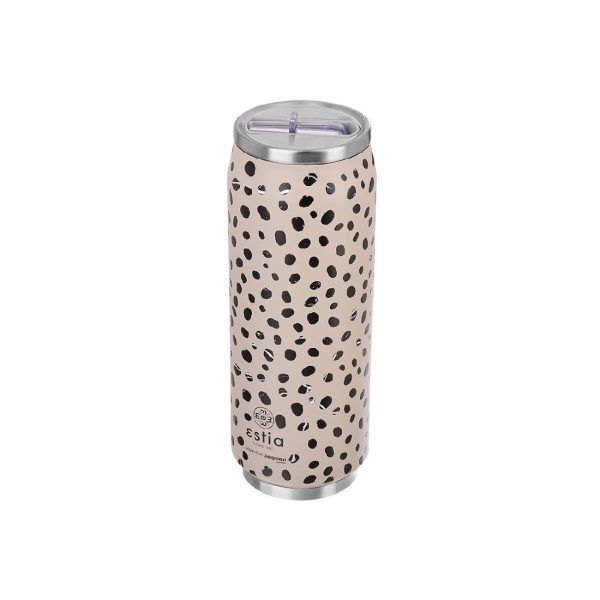 ESTIA Θερμος TRAVEL CUP SAVE THE AEGEAN 500ml LEOPARD TAUPE