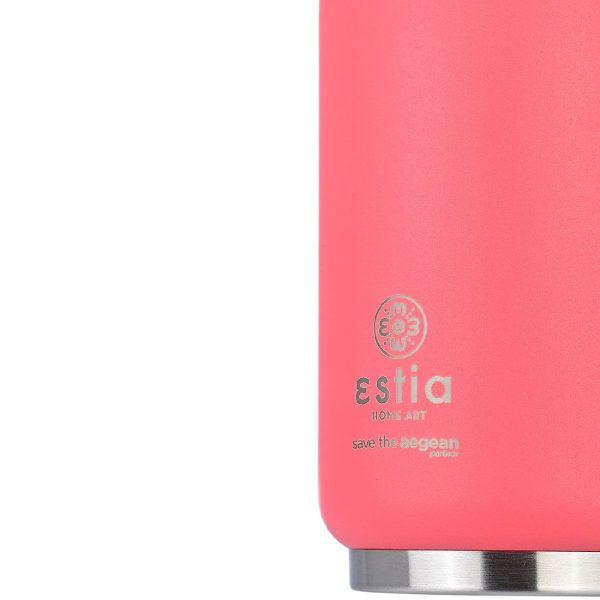 ESTIA Θερμος TRAVEL CUP SAVE THE AEGEAN 300ml FUSION CORAL