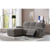 RELAX Καναπες RECLINER Γωνια Δεξια Γκρι 212x156xH96cm