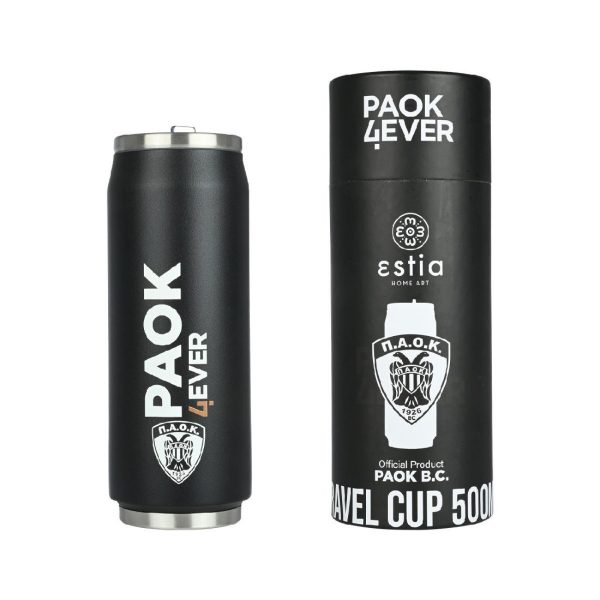 ESTIA Θερμος TRAVEL CUP PAOK BC EDITION 500ml