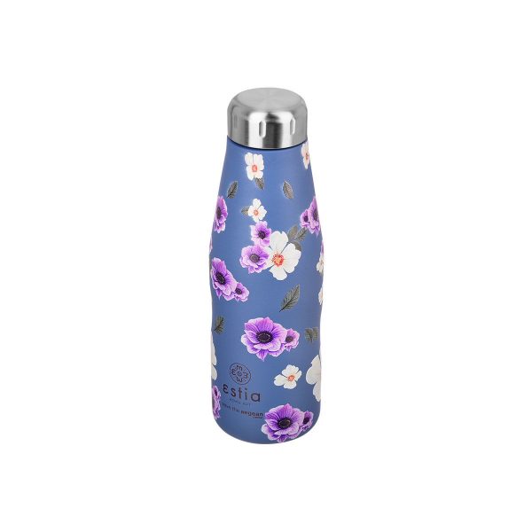 ESTIA Θερμος TRAVEL FLASK SAVE THE AEGEAN 500ml GARDEN BLUE