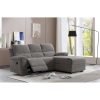 RELAX Καναπες RECLINER Γωνια Αριστερη Γκρι 212x156xH96cm