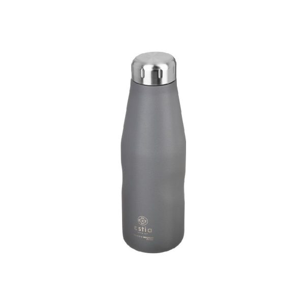 ESTIA Θερμος TRAVEL FLASK SAVE THE AEGEAN 500ml MATTE GREY