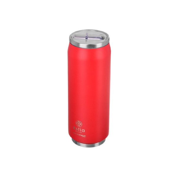 ESTIA Θερμος TRAVEL CUP SAVE THE AEGEAN 500ml SANGRIA RED