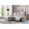 RELAX Καναπες RECLINER Γωνια Δεξια Γκρι 212x156xH96cm