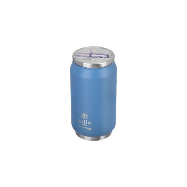 ESTIA Θερμος TRAVEL CUP SAVE THE AEGEAN 300ml DENIM BLUE