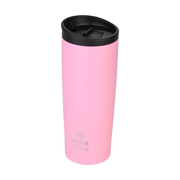 ESTIA Θερμος TRAVEL MUG SAVE THE AEGEAN 450ml BLOSSOM ROSE