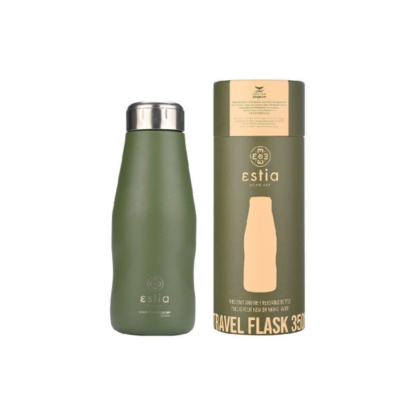 ESTIA Θερμος TRAVEL FLASK SAVE THE AEGEAN 350ml FOREST SPIRIT