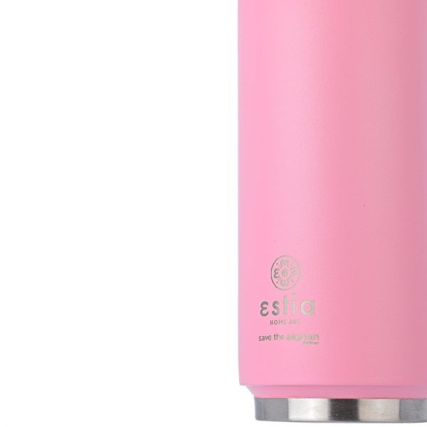 ESTIA Θερμος TRAVEL CUP SAVE THE AEGEAN 500ml BLOSSOM ROSE