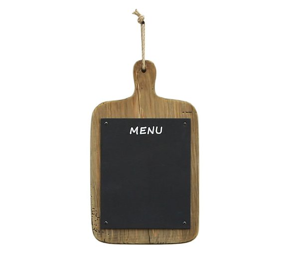 Menu board Σε Σχήμα Ξύλου Κοπής,29x48cm