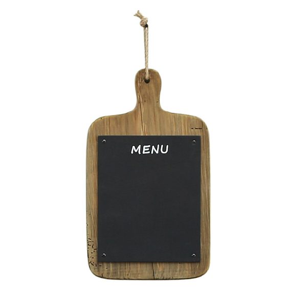 Menu board Σε Σχήμα Ξύλου Κοπής,29x48cm