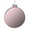 Glass Ball Pearl Pink,D.8cm