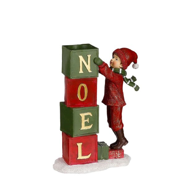 Παιδι NOEL Φιγουρα – L16 w8,5 h21cm polyresin