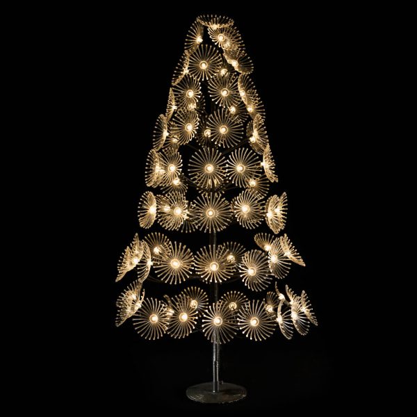 XMAS GLOW FLOWER 180 LED Δεντρο Θερμο Φως COPPER PVC H180cm