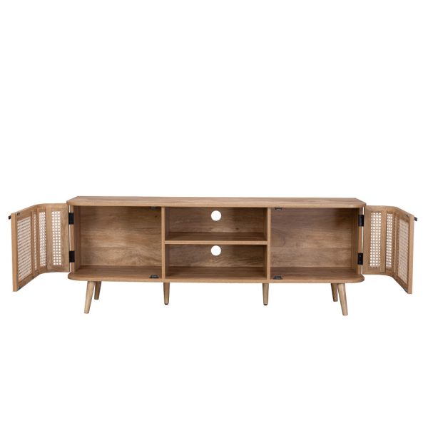 MONMARTE TV STAND Φυσικο 150x39xH56cm