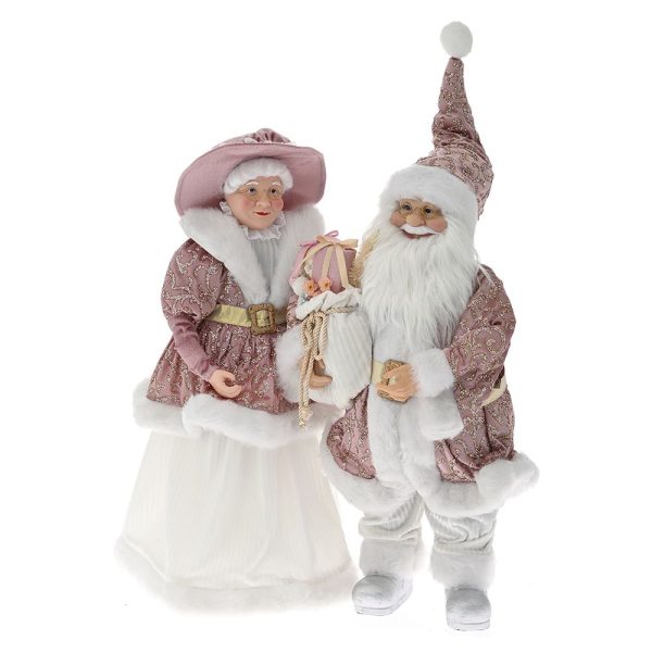 Ροζ Ζευγαρι MR. AND MRS SANTA 65EK Σετ