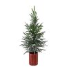 ABIES DECO Δεντρο POLYRESIN Ασημι 16x16xH30cm