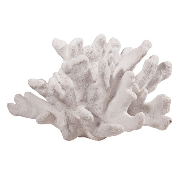 Artekko Coral Διακοσμητικό Κοράλλι Ρητίνη Λευκό (23.4×17.8×14)cm