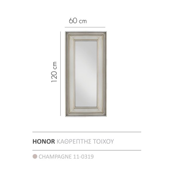 HONOR Καθρεπτης CHAMPAGNE 60xH120cm