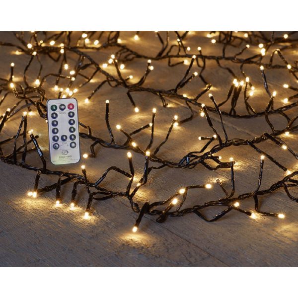 Φωτακια 960 LED TREECLUSTERWARM WHITE-8 FUNCTIONS (12,5M) [1,9-2,