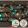 Φωτακια Δεσμης Αλυσιδα Για Δεντρο +⁄-120CM 300LED ⁄ 10X90CM LED Κλασσικο Θερμο – 4M Καλωδιο Μαυρο –