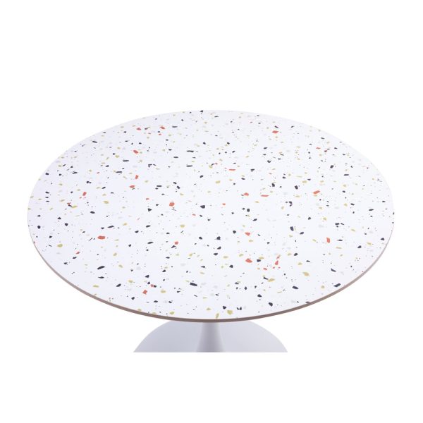 NOUGAT Τραπεζι Ροτοντα TERRAZZO 100x100xH75cm