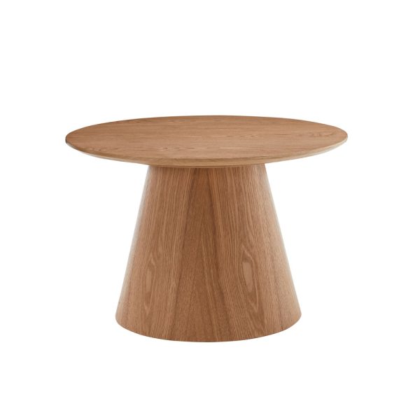 LOTUS COFFEE TABLE Φυσικο 60x60xH40cm