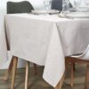 Τραπεζομάντηλα & Πετσέτες Δειπνου GREY COTTON TABLECLOTH 140X250CM TX8192