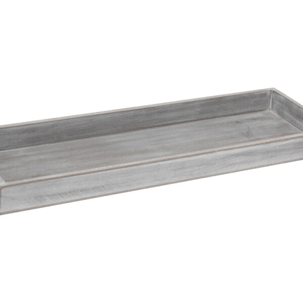 Δίσκοι DECO TRAY 14X40CM GREY WASH ACC670600